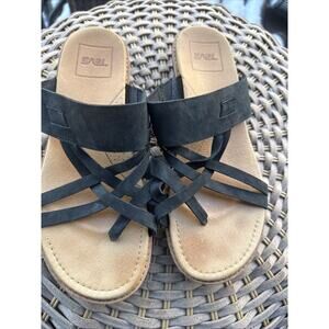 Teva Woman Encanta Slide Sandals Size 10 black